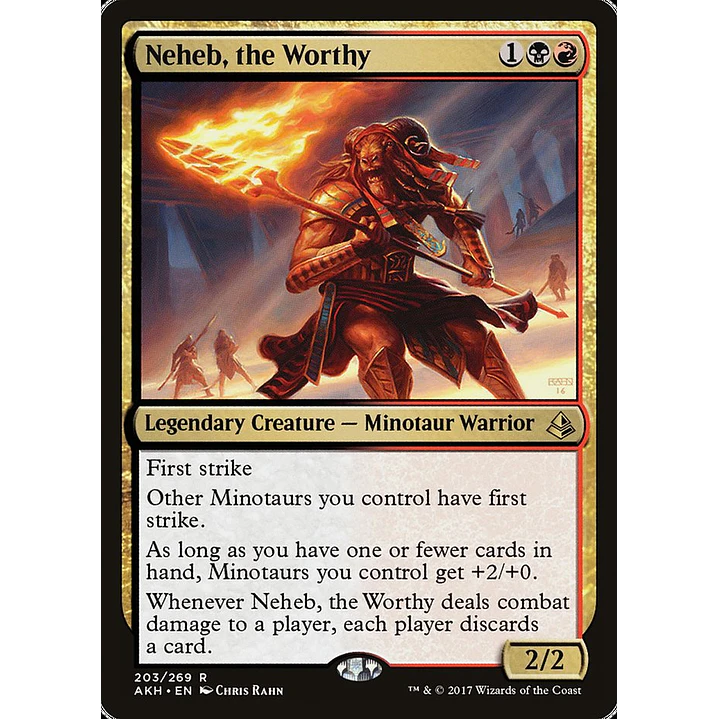 Neheb, the Worthy | Español | NM | AKH 1
