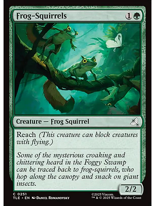 Frog-Squirrels | Inglés | NM | TLE