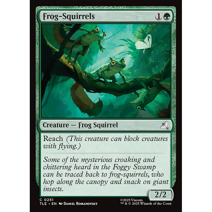 Frog-Squirrels | Inglés | NM | TLE 1