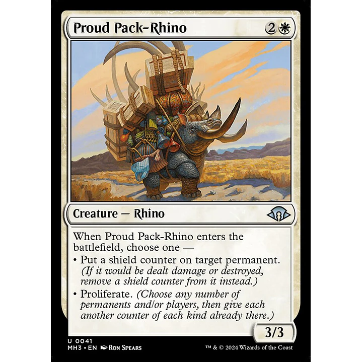 Proud Pack-Rhino | Inglés | NM | MH3 1