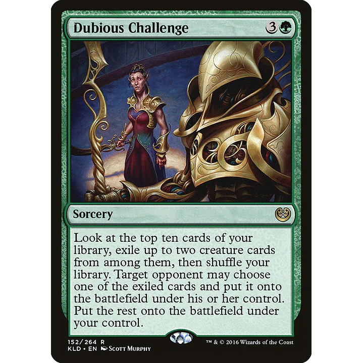 Dubious Challenge | Inglés | NM | KLD 1