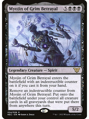 Myojin of Grim Betrayal | Japonés | NM | NEC