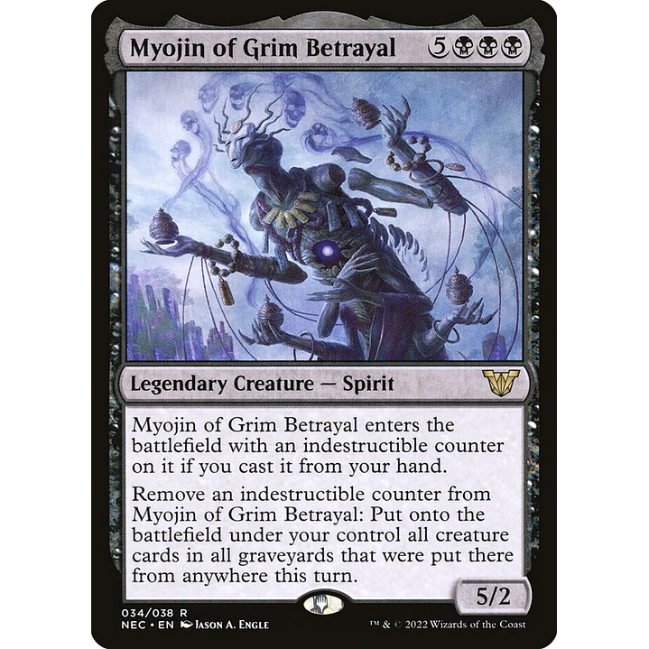 Myojin of Grim Betrayal | Japonés | NM | NEC 1