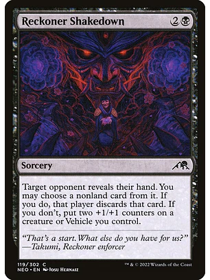 Reckoner Shakedown | Español | NM | NEO