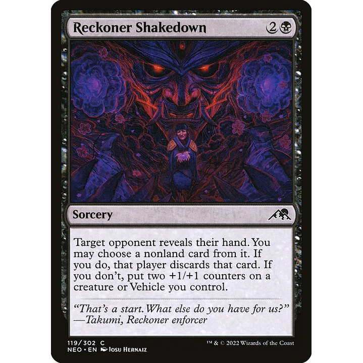 Reckoner Shakedown | Español | NM | NEO 1