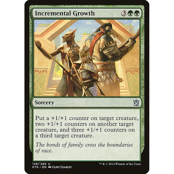 Incremental Growth | Español | NM | KTK 1