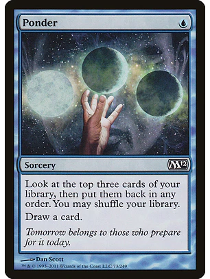 Ponder | Inglés | NM | M12