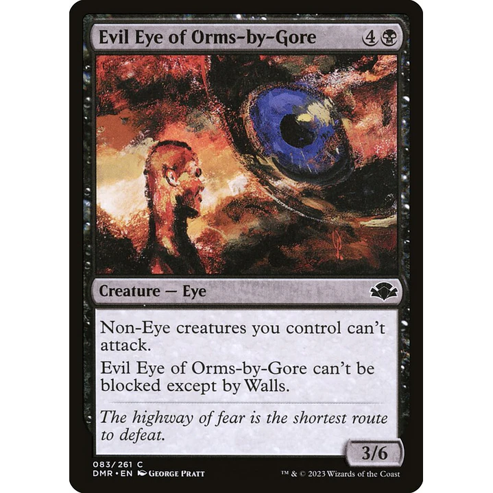 Evil Eye of Orms-by-Gore | Inglés | NM | DMR 1