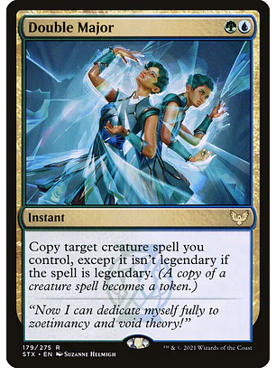 Double Major | Inglés | NM | STX