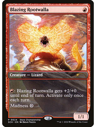 Blazing Rootwalla (Store Championship) | Inglés | NM | SCH