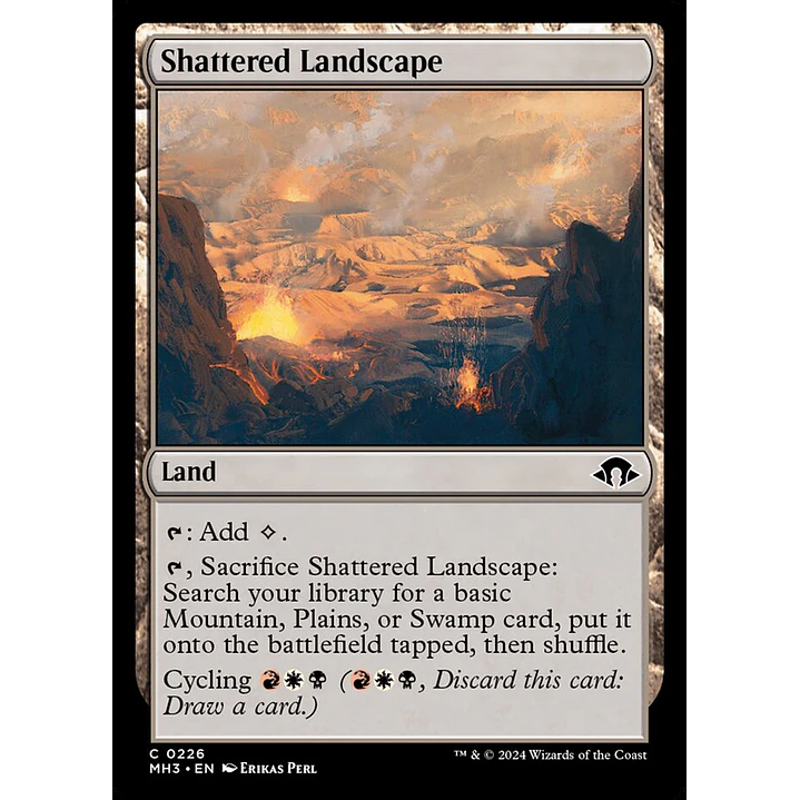 Shattered Landscape | Español | NM | MH3 1