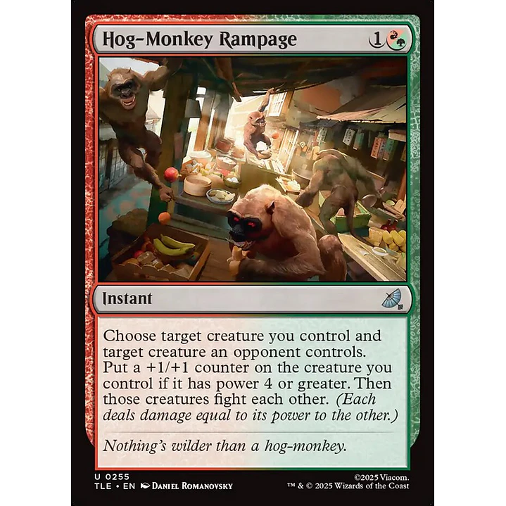 Hog-Monkey Rampage | Inglés | NM | TLE 1