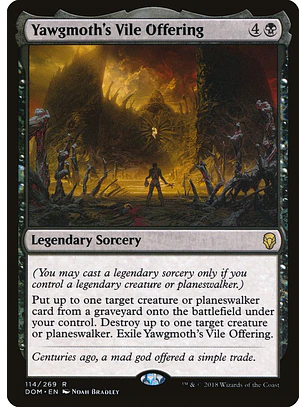 Yawgmoth's Vile Offering | Portugués | NM | DOM