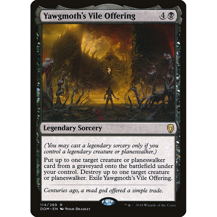 Yawgmoth's Vile Offering | Portugués | NM | DOM 1
