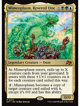 Mimeoplasm, Revered One | Español | NM | DFT