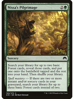 Nissa's Pilgrimage | Español | NM | ORI