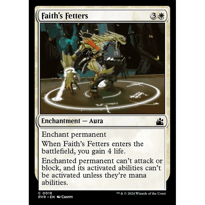 Faith's Fetters | Español | NM | RVR 1