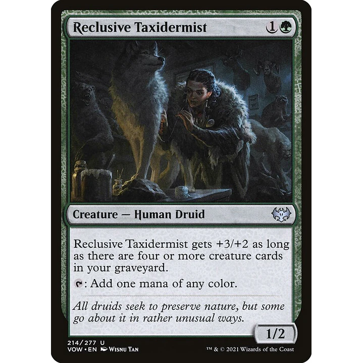 Reclusive Taxidermist | Inglés | NM | VOW 1