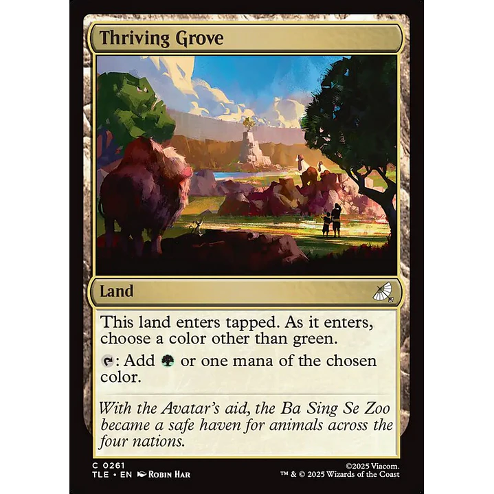 Thriving Grove | Inglés | NM | TLE 1