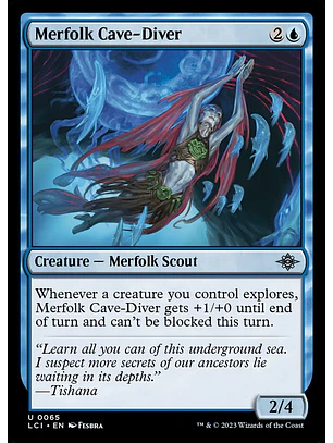 Merfolk Cave-Diver | Inglés | NM | LCI