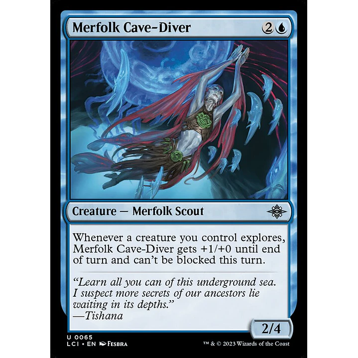 Merfolk Cave-Diver | Inglés | NM | LCI 1