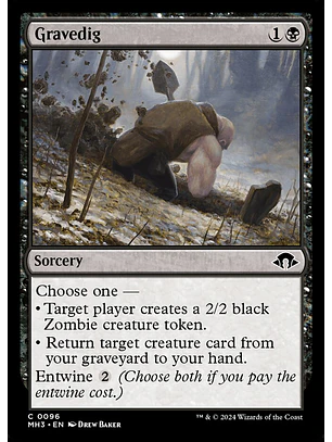 Gravedig | Inglés | NM | MH3