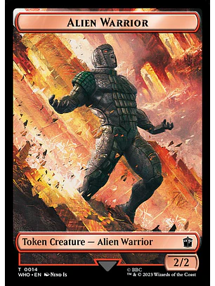 Alien Warrior | Inglés | NM | TWHO
