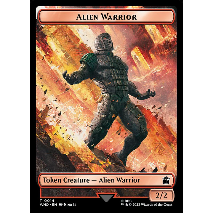 Alien Warrior | Inglés | NM | TWHO 1