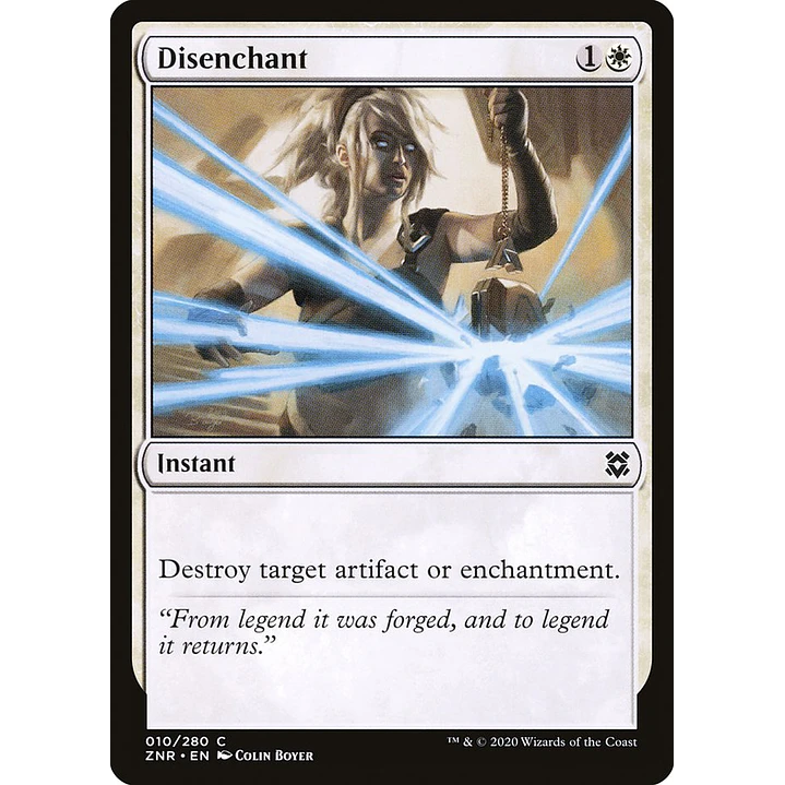 Disenchant (foil) | Inglés | NM | ZNR 1