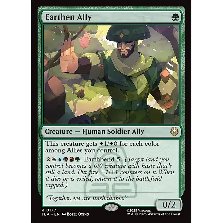 Earthen Ally | Inglés | NM | TLA 1