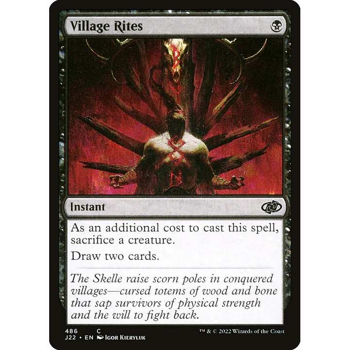 Village Rites | Español | NM | J22 1