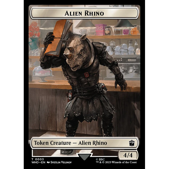 Alien Rhino | Inglés | NM | TWHO 1