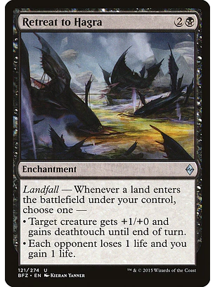 Retreat to Hagra | Español | NM | BFZ