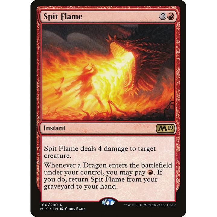 Spit Flame | Inglés | NM | M19 1