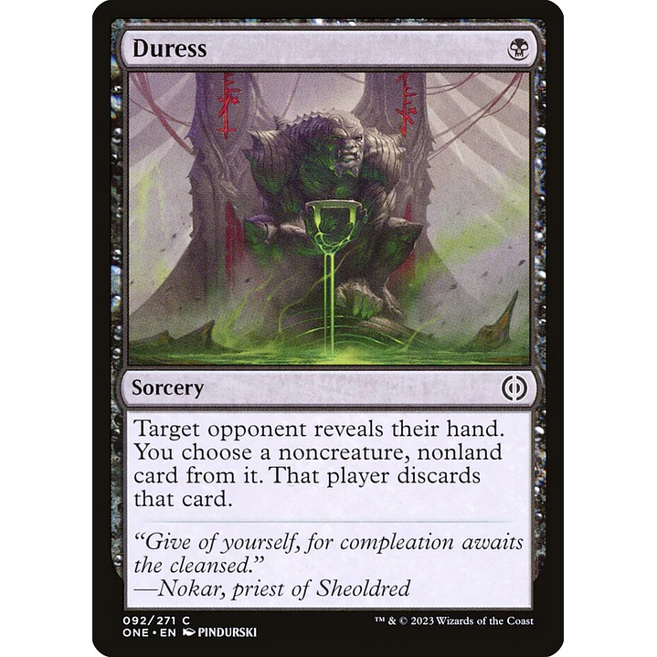 Duress | Español | NM | ONE 1