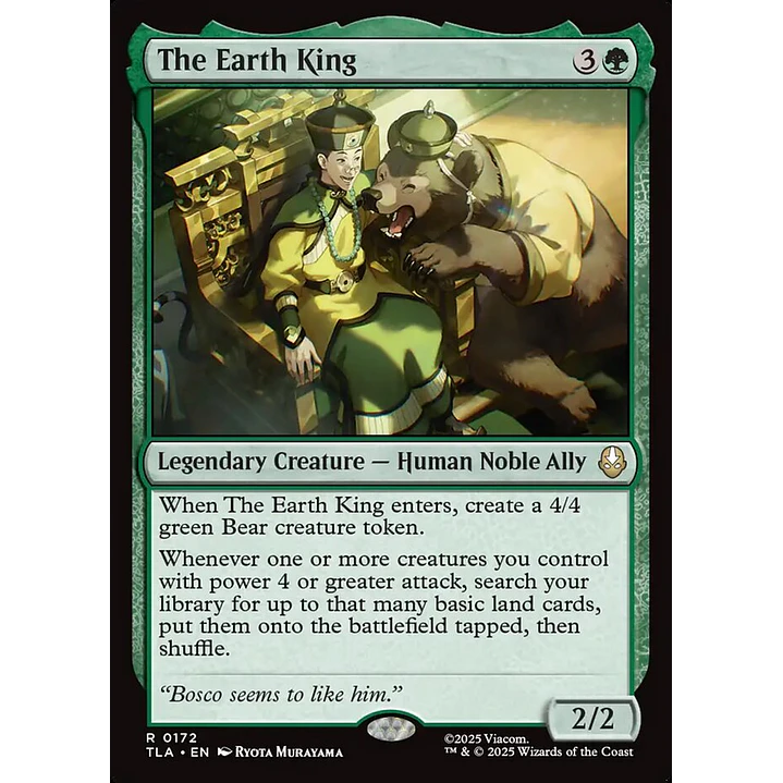 The Earth King (foil) | Inglés | NM | TLA 1