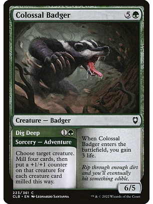Colossal Badger // Dig Deep | Español | NM | CLB