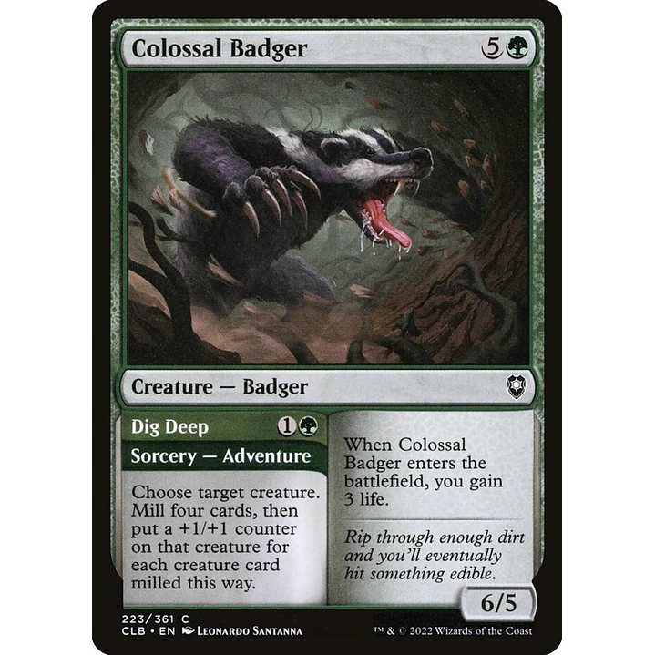 Colossal Badger // Dig Deep | Español | NM | CLB 1
