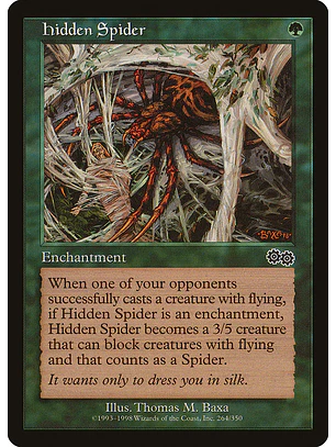 Hidden Spider (Retro Frame) | Español | NM | USG