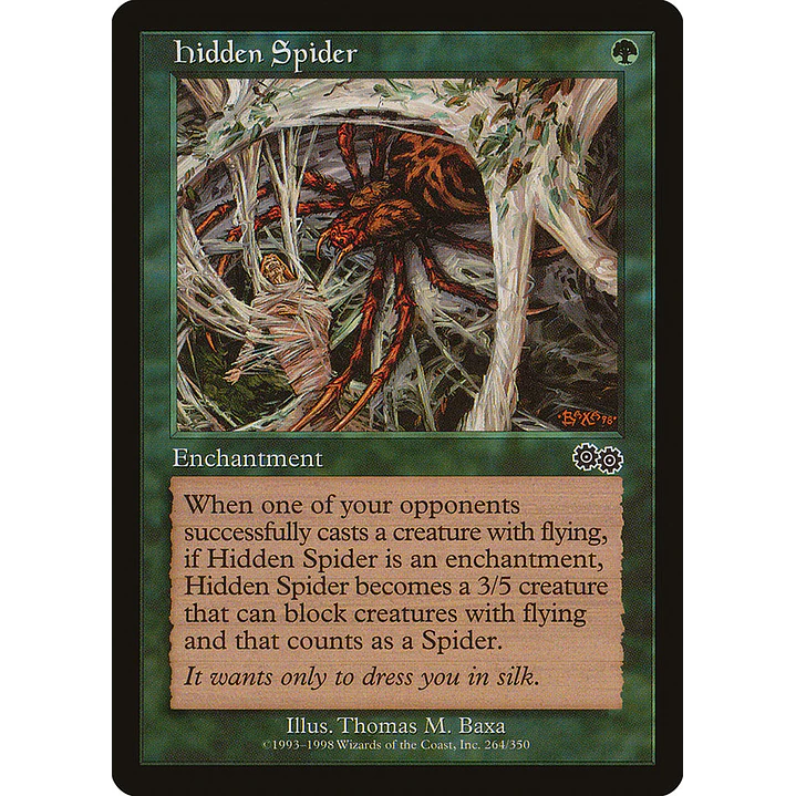 Hidden Spider (Retro Frame) | Español | NM | USG 1