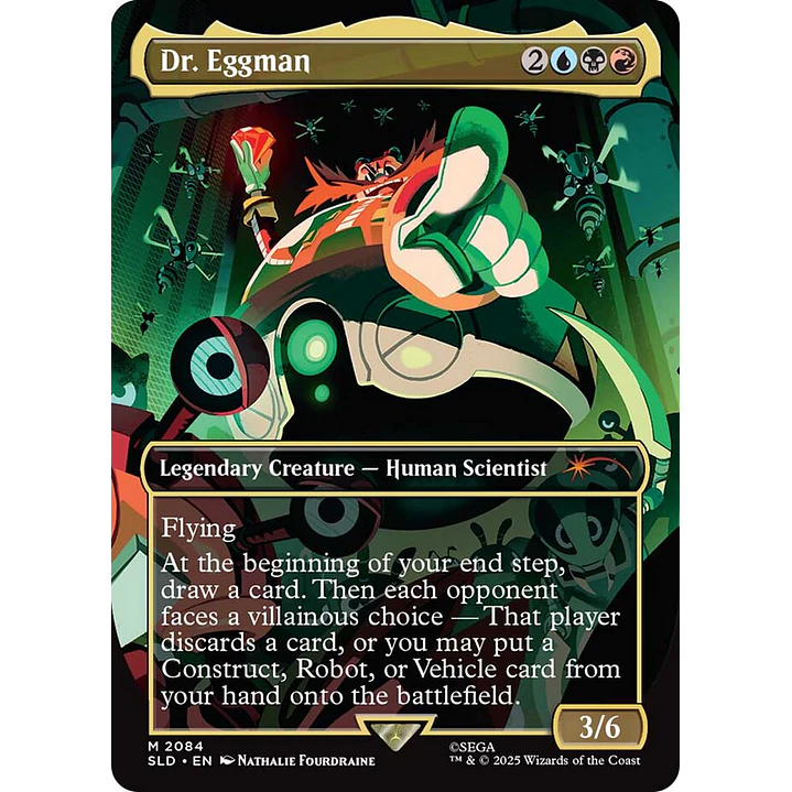 Dr. Eggman (Borderless) | Inglés | NM | SLD 1