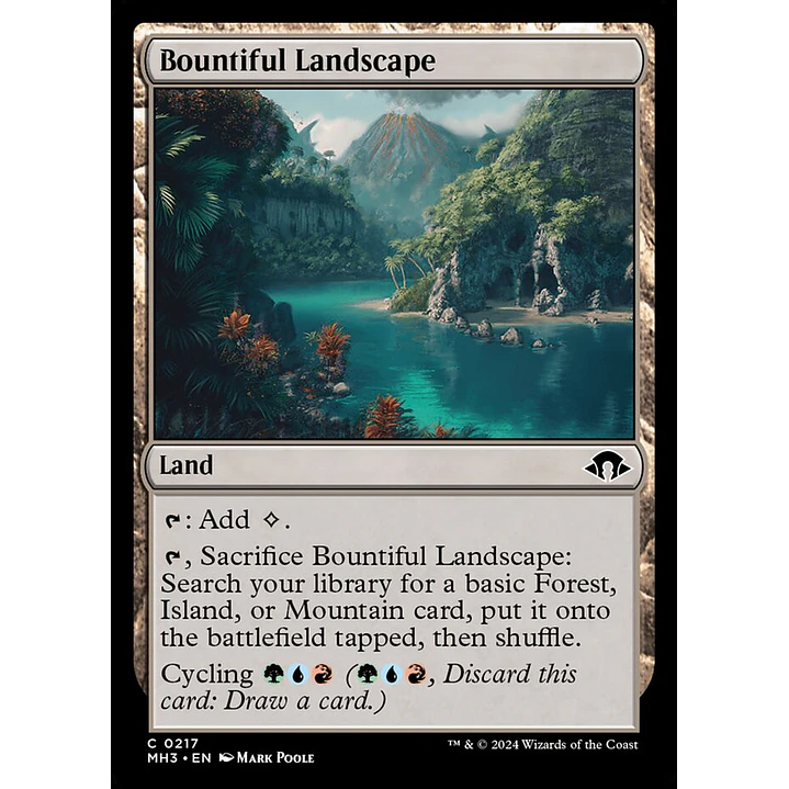 Bountiful Landscape | Español | NM | MH3 1