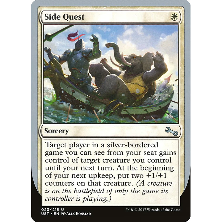 Side Quest | Inglés | NM | UST 1