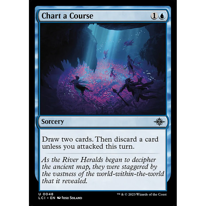 Chart a Course (foil) | Español | NM | LCI 1
