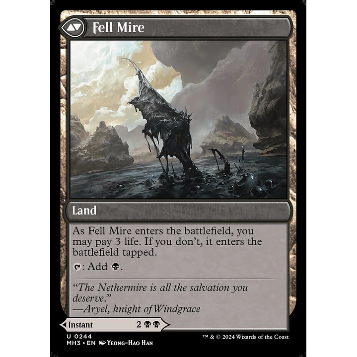 Fell the Profane // Fell Mire | Inglés | NM | MH3 2