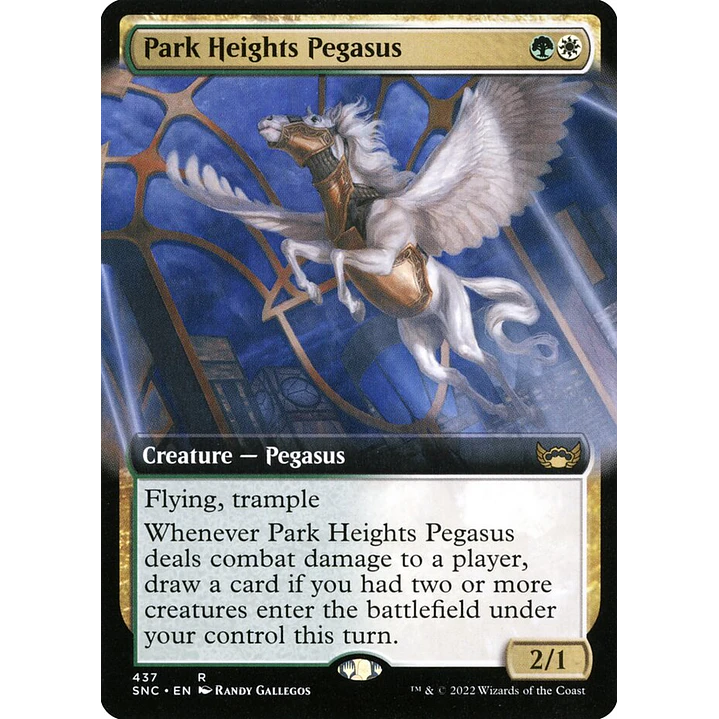 Park Heights Pegasus (Extended Art foil) | Inglés | NM | SNC 1