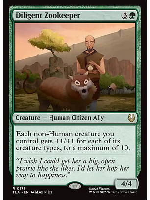 Diligent Zookeeper (foil) | Inglés | NM | TLA