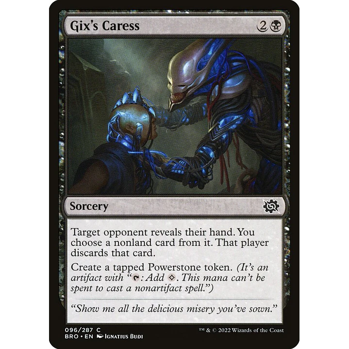 Gix's Caress | Español | NM | BRO 1