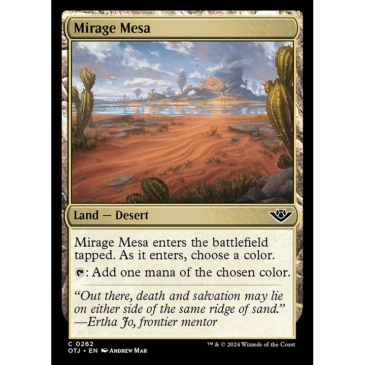 Mirage Mesa | Español | NM | OTJ 1