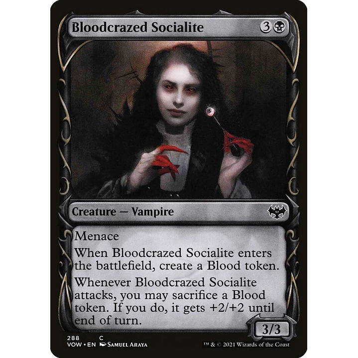 Bloodcrazed Socialite (Showcase) | Inglés | NM | VOW 1